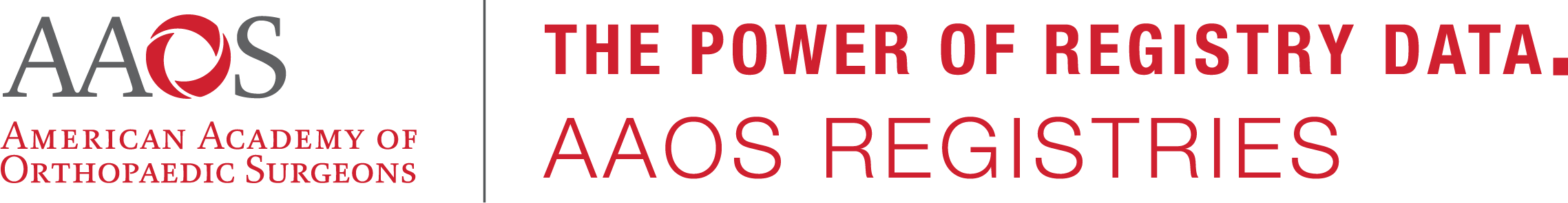 AAOS Registries Logo